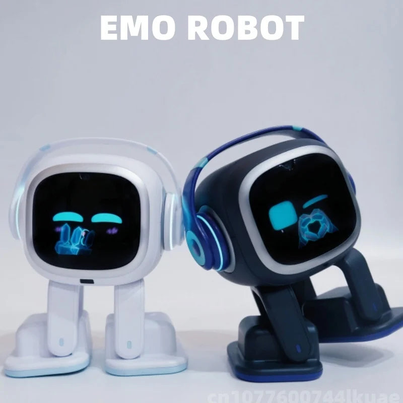 EMO AI Robot Toy – Intelligent Desktop Smart Pet Companion, Electronic Interactive Children’s Educational Gift & Home Decoration
