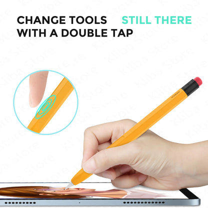 Apple Pencil 1 and 2 Case - Protective Sleeve Cover for iPad Tablet Touch Pen Stylus