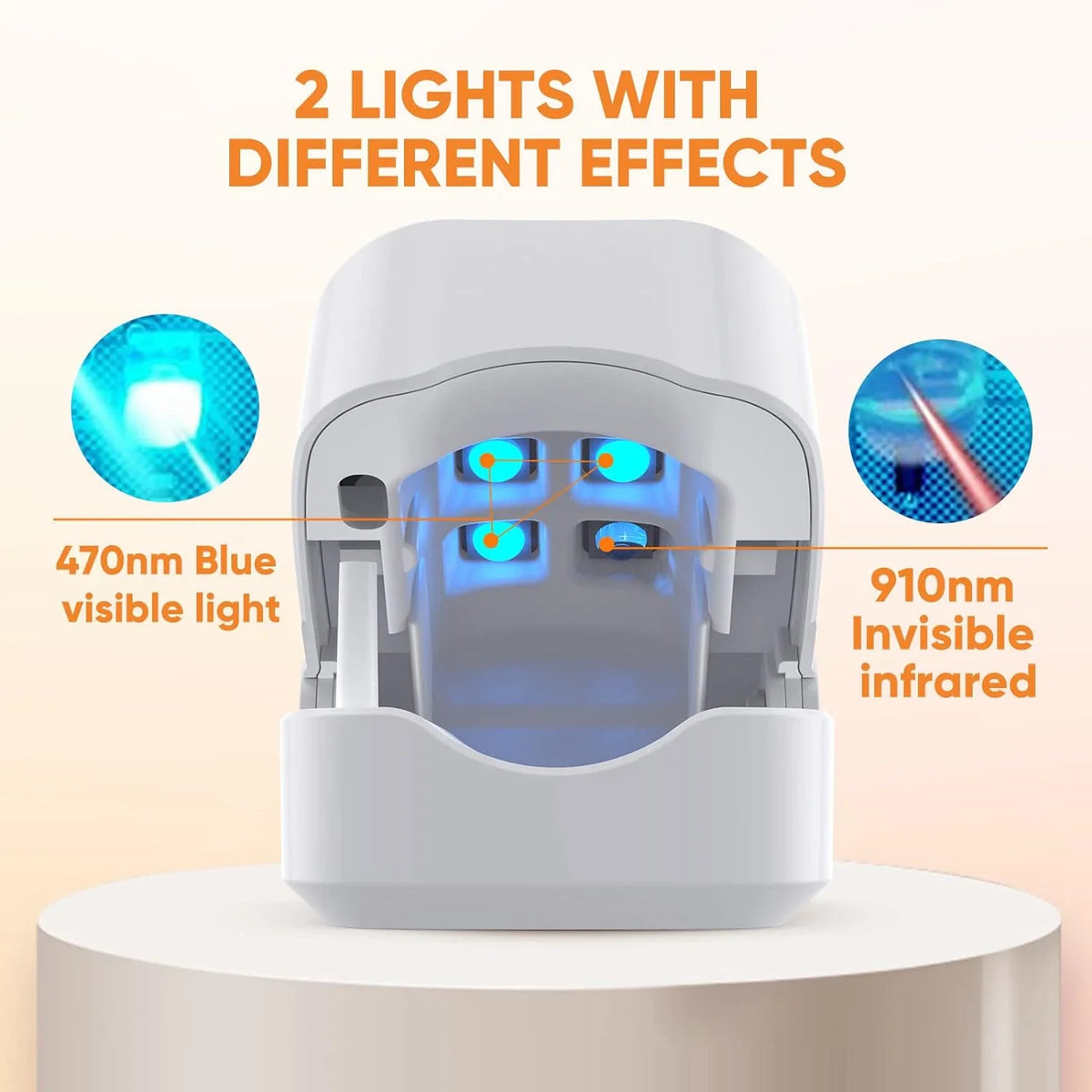 Rechargeable Infrared Nail Fungus Treatment Device – Effective Toenail Fungal Infection Removal Machine for Nail Care