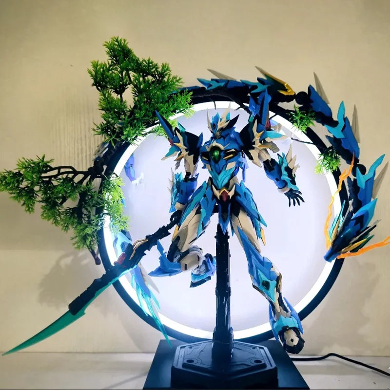 LED Light Ring Ornament – Photography Ambient Light Display Stand, Creative Desktop Home Decoration