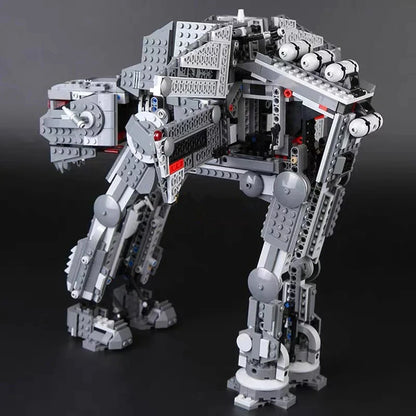 HOT TOY 1376PCS Star Space Movie Assault Walker – Creative DIY Building Toy, Compatible with 75189 for Children's Birthday