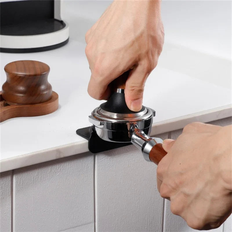 Non-Slip Silicone Espresso Coffee Mat – Press Tampering Holder for 51/53/58mm Tamping Barista Tools