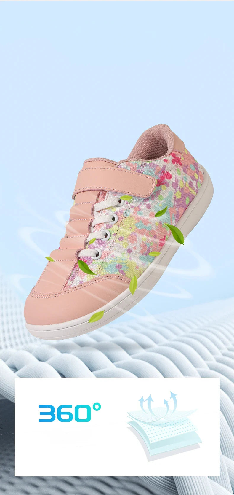 Children’s Wide Barefoot Shoes – Anti-Slip Zero-Drop Sport Sneakers for Boys & Girls