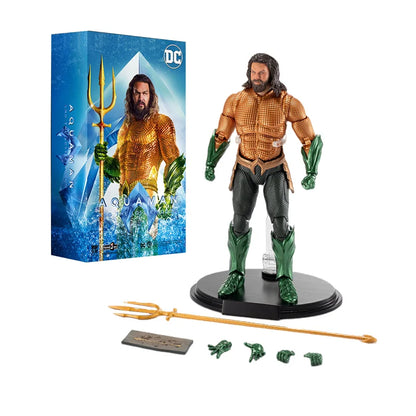 DC Originals Justice League Action Figures - Superman, Batman, Wonder Woman, Aquaman & Mera Collectible Models
