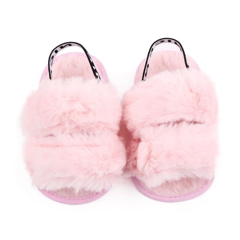Baby Winter Soft Slippers - Cozy Prewalker Shoes for Boys & Girls Ages 0-18 Months