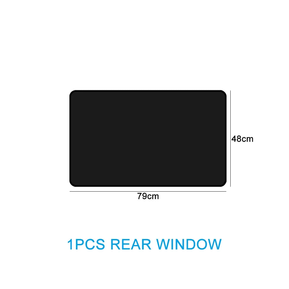 Magnetic Car Sunshade Curtains – UV Protection Window Sun Shield Covers, Double-Sided Auto Sunshade Protector DIY Car Accessories
