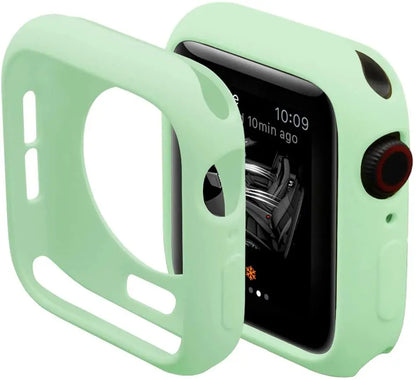 Silicone Protective Case for Apple Watch Series & Ultra - Shockproof Cover for 38mm–49mm Models