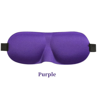 3D Sleeping Eye Mask – Soft Padded Travel Blindfold for Rest, Relaxation & Eye Comfort