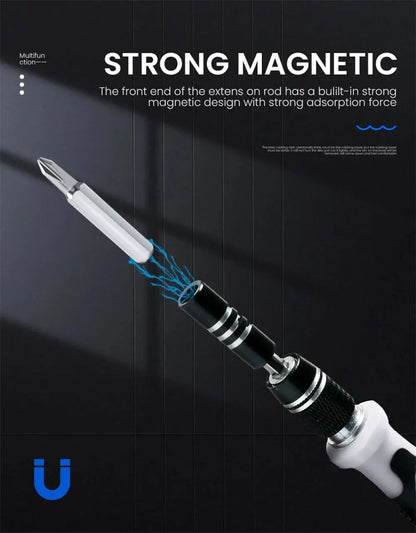 115-in-1 Magnetic Precision Screwdriver Set – Professional Electronics Repair Tools for Laptop, Phone & PC Maintenance