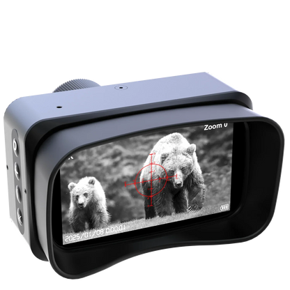 N099Y 4K UHD Night Vision Monocular - Portable Infrared Digital Telescope for Outdoor Viewing & Camping