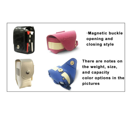 Golf Small Waist Bag – Mini Skull Head & Smiling Face Style, Double Ball Bag for Outdoor Sports