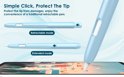 Premium PC Case for Apple Pencil 2nd Gen – Protective Stylus Holder Sleeve