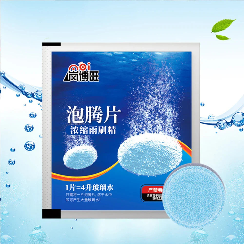 Auto Wiper Glass Cleaner | Effervescent Solid Tablets for Car Windscreen & Windshield Cleaning   2/2