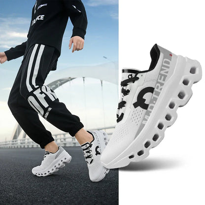 Unisex Comfortable Shoes – Breathable Mesh Walking & Running Sneakers, Ultralight Casual Outdoor Cloud Shoes