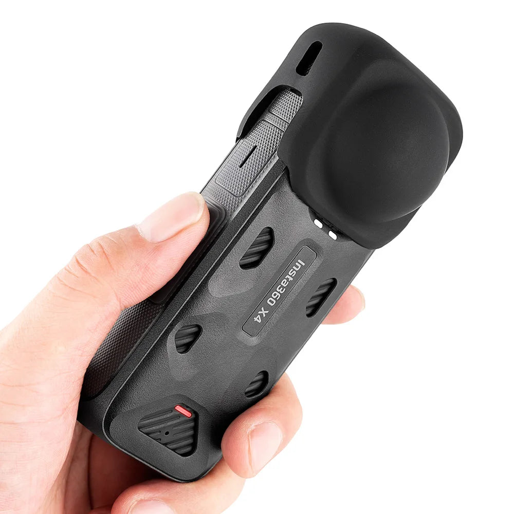 Insta360 X4 Lens Guards, Storage Bag & Screen Protector Film – Anti-Scratch Camera Accessories for Insta360 X4