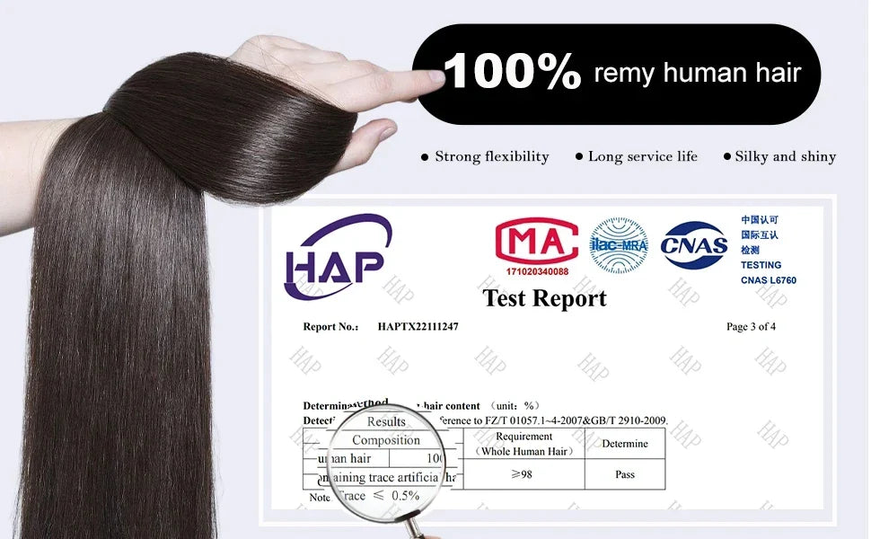 10" Brown Ombre Remy Human Hair Topper – Straight with Bangs, Silk Base, Clip-In Extension for Women