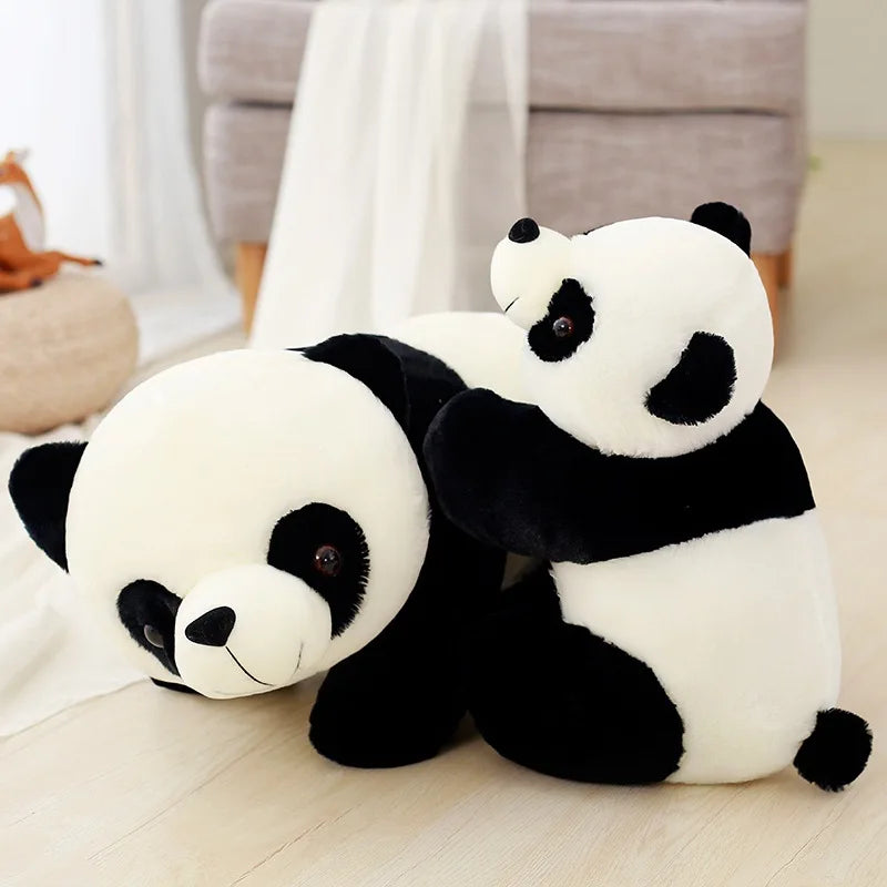 Baby Panda Plush Toy - Soft Stuffed Animal Pillow Doll for Boys, Girls & Home Decor