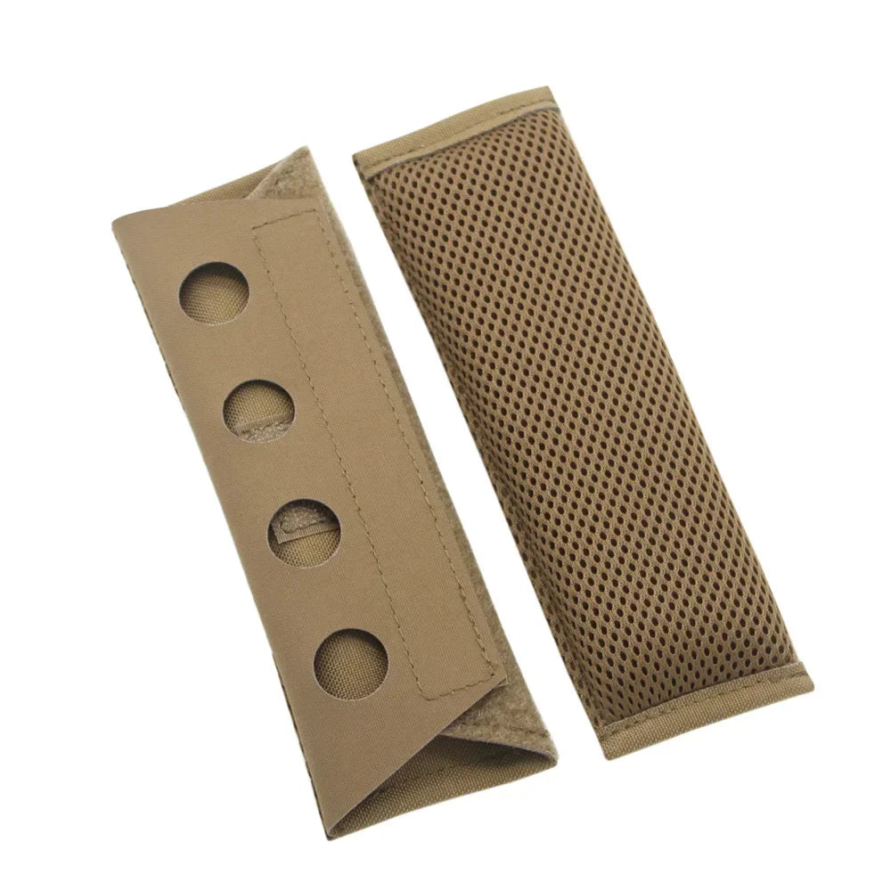 Laser-Cut Tactical Vest Shoulder Pads – Composite FCSK FCPC LV119 Plate Carrier Pads for Airsoft