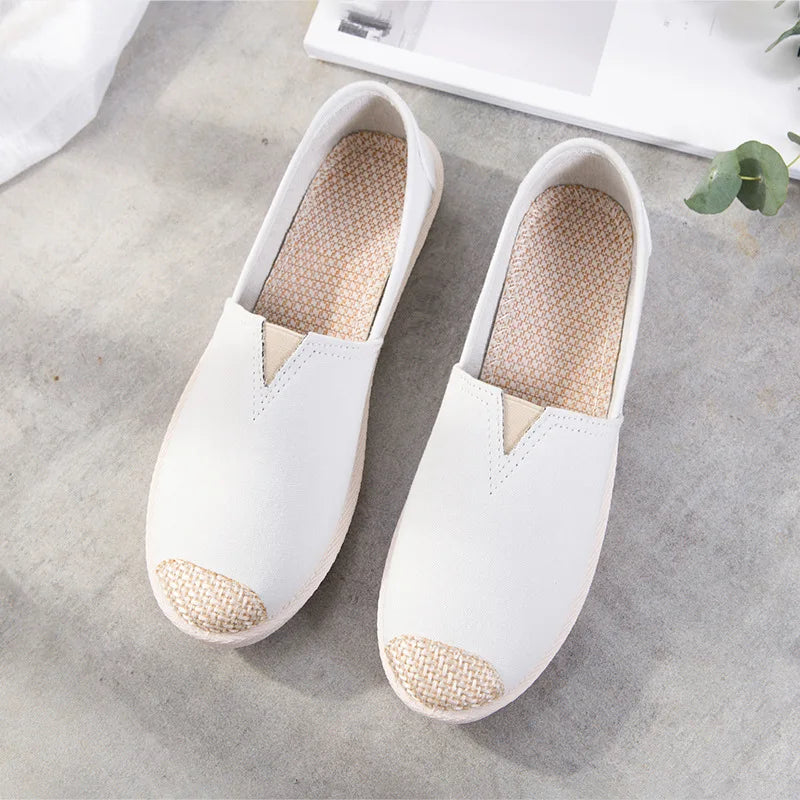 Women’s Summer Mesh Flat Shoes - Breathable Lightweight Slip-On Loafers & Casual Comfort Sneakers