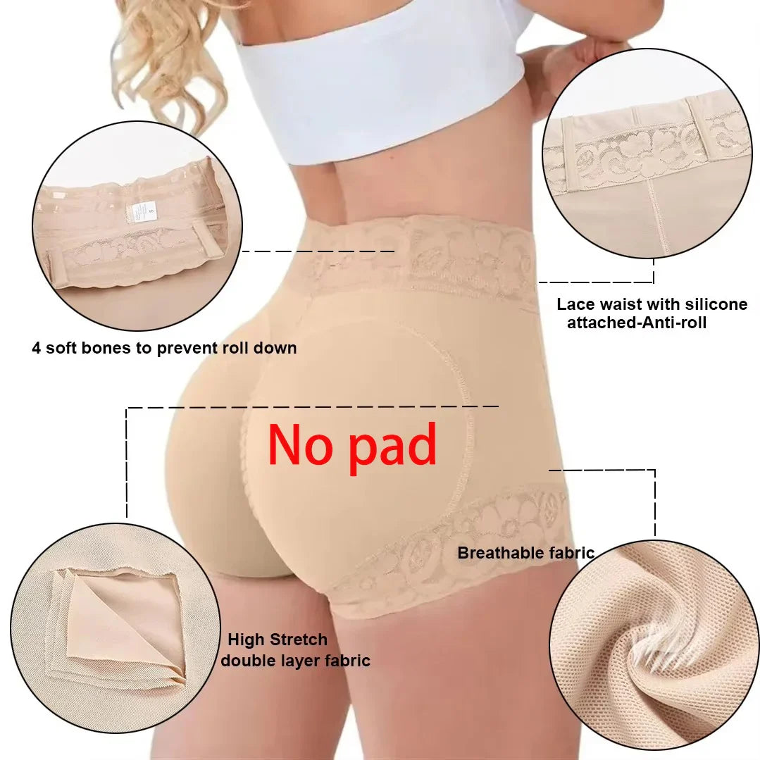 Colombian Fajas Tummy Control Shapewear – High Waist Butt Lifter Body Shaper for Women, Slimming Girdle and Flat Belly Waist Trainer