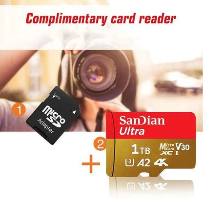SanDian High-Speed SD & Micro SD Card – 256GB, 512GB, 1TB, 2TB Memory for Phone, Drone & Devices