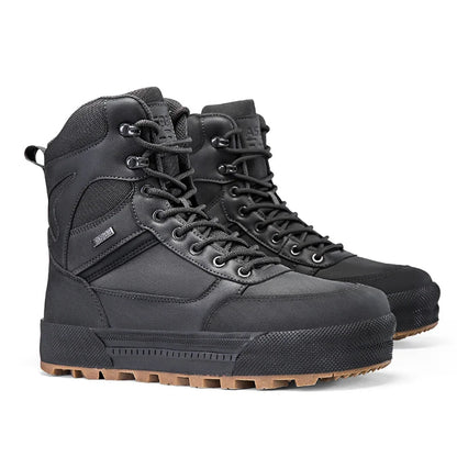 Men's Mountaineering Hiking Boots - Anti-Slip, Breathable High-Top Outdoor Training Shoes
