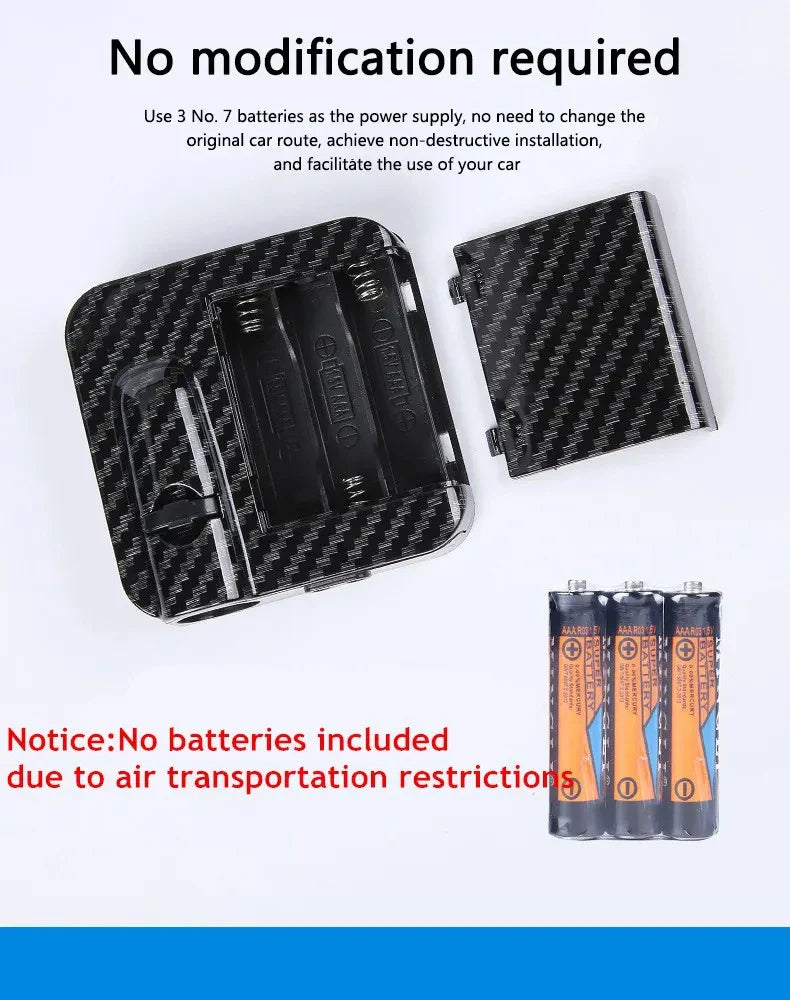 2Pcs Car Angel Wings Wireless LED Door Projector – HD Welcome Courtesy Shadow Lamp, Car Logo Light Accessories