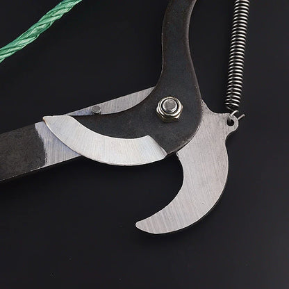 High-Altitude Extendable Lopper & Pruning Saw | Rope-Assisted Tree Branch Cutter for Fruit Trees | Garden Trimmer Tool