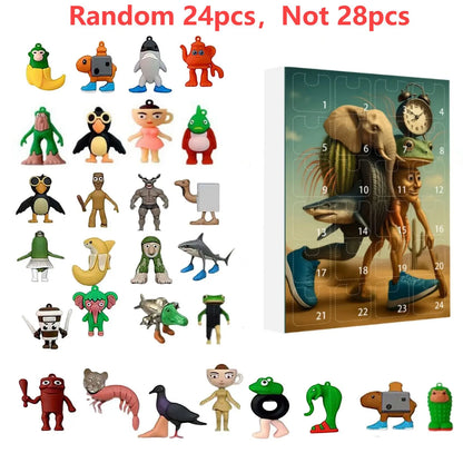 2025 Italian Brainrot Advent Calendar – Tung Tung Sahur Tralalero 24-Day Christmas Countdown Gift