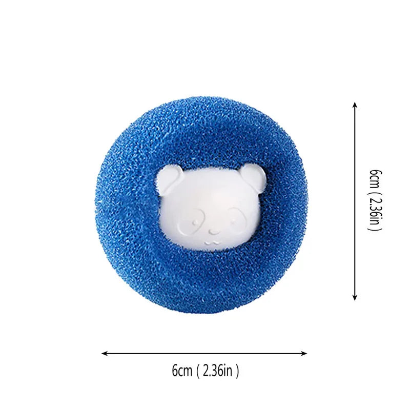 Pet Hair Remover Ball - Reusable Laundry Washing Machine Filter for Cat Hair & Fur - 1-5pcs