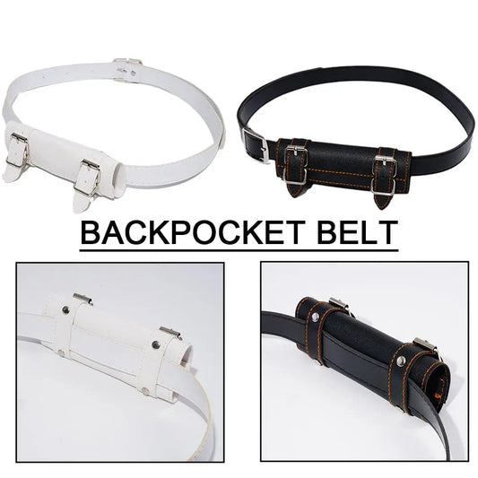 PU Leather Sword Belt – Katana, Demon Slayer Rapier Strap, Waist Sheath & Scabbard Holder 110CM