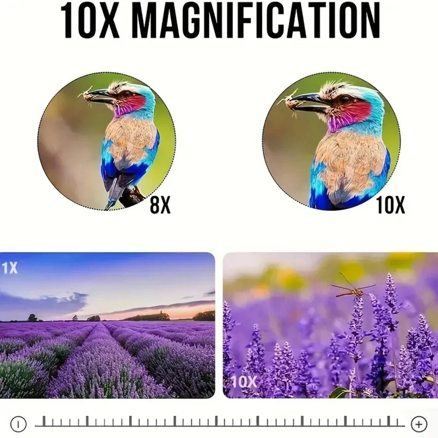 80X80 High Magnification Binoculars – Professional HD Portable Binoculars for Hunting, Outdoor, and Camping Trips