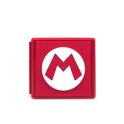 12-in-1 Hard Game Card Storage Case for Switch OLED – Cartridge & Micro SD Memory Card Holder for NS Games