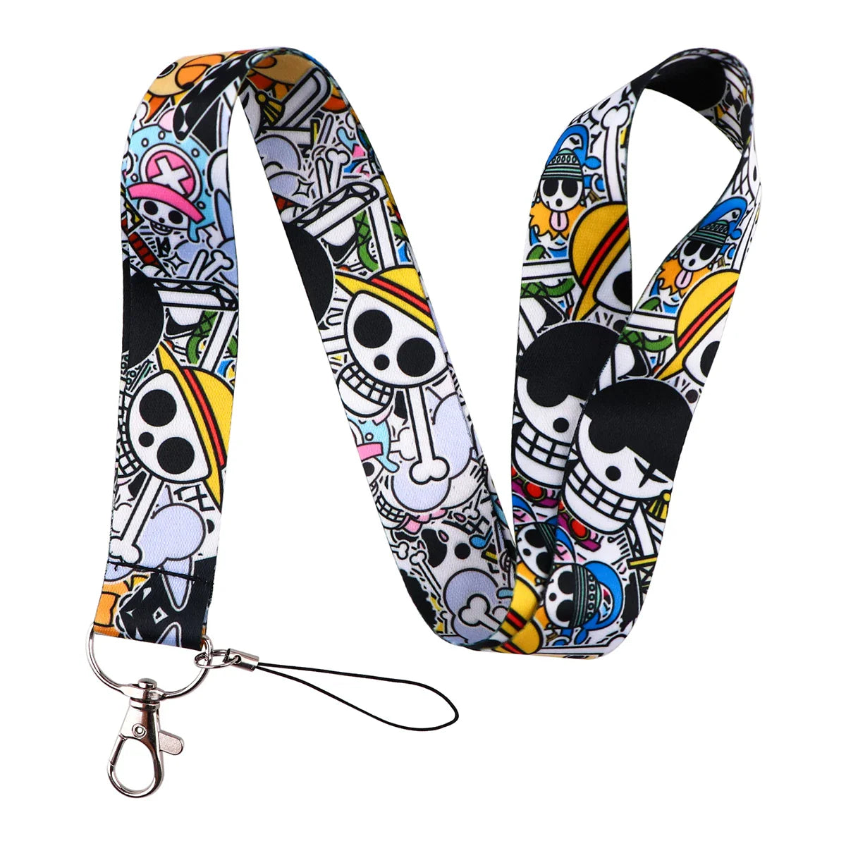 Japan Anime Zoro Neck Strap Lanyard – Keychain, ID Card, USB Badge Holder, Cute Gym Rope Gift