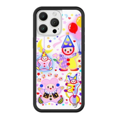 New Wildflower 3D Strawberry & Cherry iPhone Case – Cute Cartoon Cover for iPhone 12–16 Pro/Max/Plus