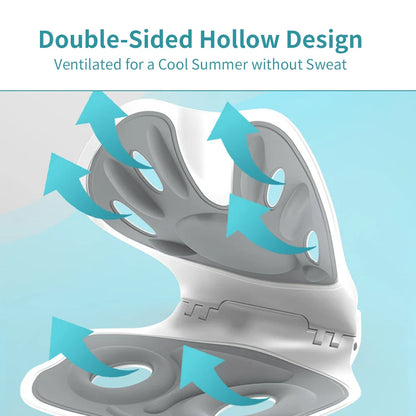 Ergonomic Waist Protection Cushion — Foldable Back Support for Pain Relief, Anti-Hunchback Posture Correction