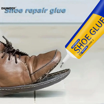 60ml Super Strong Shoe Glue, DIY Repair Adhesive, Waterproof Sneaker & Boot Sealer, Fast Leather Repair