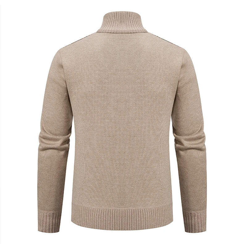 2023 Autumn & Winter Cashmere Padded Sweater Coat - Warm Casual Men’s Knitted Jacket