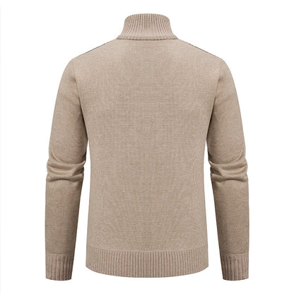 2023 Autumn & Winter Cashmere Padded Sweater Coat - Warm Casual Men’s Knitted Jacket