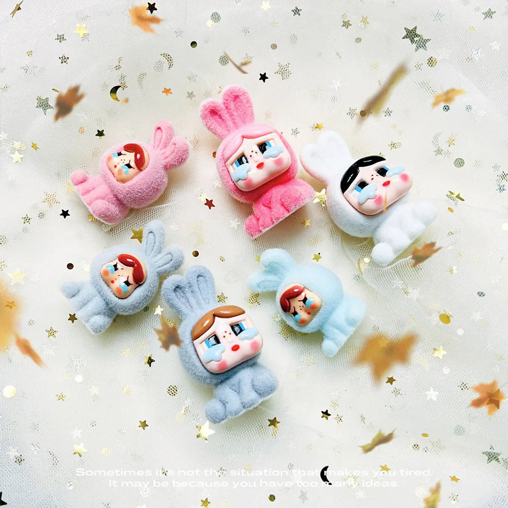 Flocking Crying Baby Blind Box — 3D Cute Little Police Officer Doll, Trendy Mystery Toy Gift