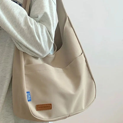 Trendy Women's Casual Canvas Tote Bag – Summer 2023 All-Match Large Capacity Shoulder Bag