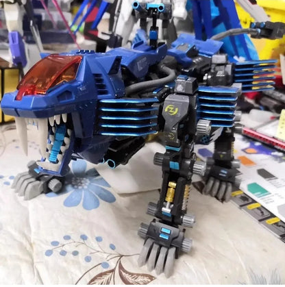 BT ZOIDS RPZ-03 Shield Liger Model Kit — 1:72 Scale Full Action Plastic Building Blocks for Birthday & Christmas Gifts