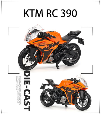 Maisto 1:18 Alloy Motorcycle Model – Yamaha MT-07/MT-10, Ducati, Kawasaki, KTM, Suzuki, BMW