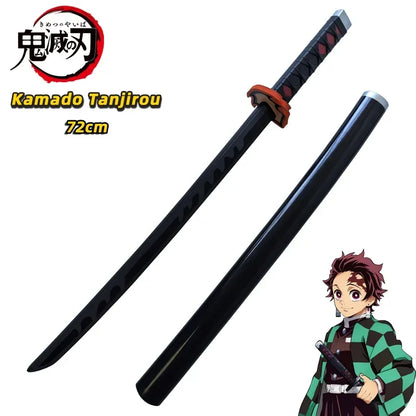 Demon Slayer Katana - 72cm Anime Cosplay Sword | Tomioka Giyuu & Tanjirou Replica