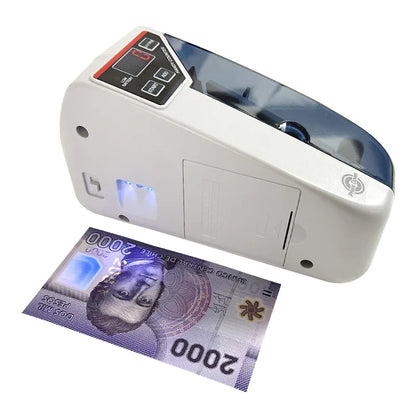 V30 LED Display Mini Bill Counter – Portable Battery/Plug Money Machine for Cash & Banknote Currency Counting