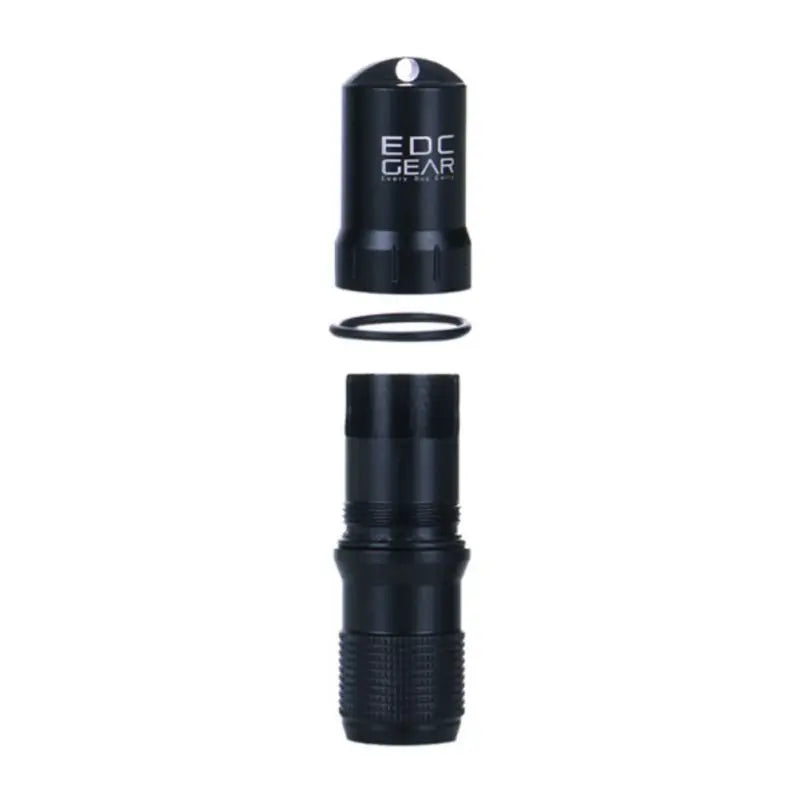 Capsule EDC Waterproof Box – Survival Pill & Match Case, Seal Trunk Container for Hike Storage and Protection