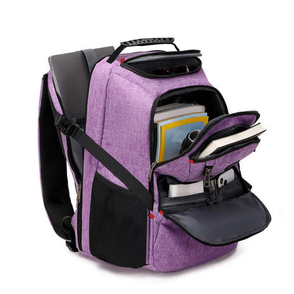 17-Inch Travel Laptop Backpack with USB - Waterproof Durable Business and University Backpack for Men and Women