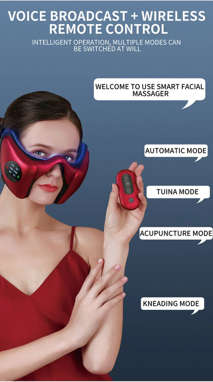 2024 Smart Facial Massager — V-Shaped Face Lifting & Firming Device, All-Round Body Shaping Anti-Aging Beauty Tool