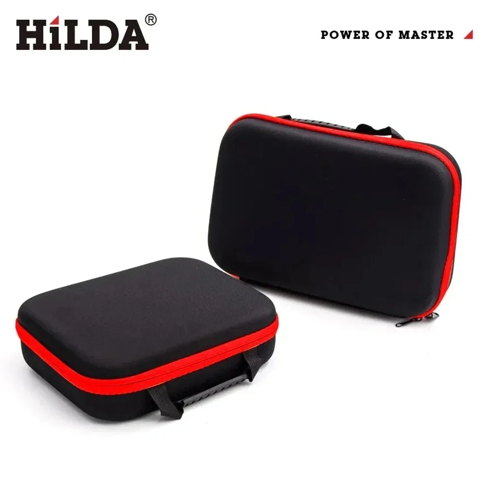 HILDA Large Capacity Waterproof Tools Bag – Electrician Hardware Organizer, 3 Sizes with Red Edges