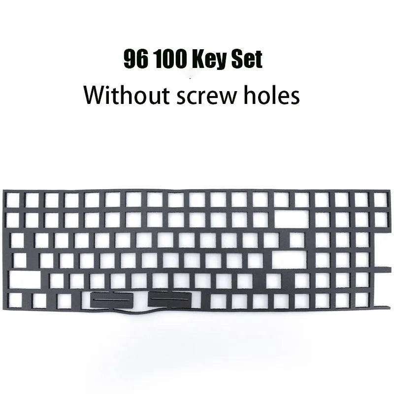 Mechanical Keyboard Poron Sandwich Cotton Silencer Pads – Sound-Absorbing Foam Dampeners for 61-108 Key Switches
